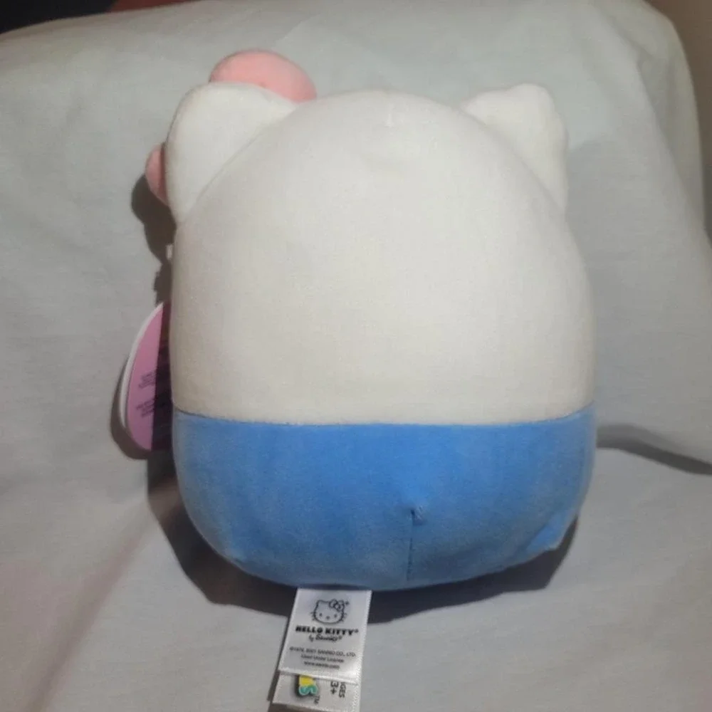 Squishmallow Official Kellytoy Sanrio Squad Squishy Stuffed Hello Kitty 7